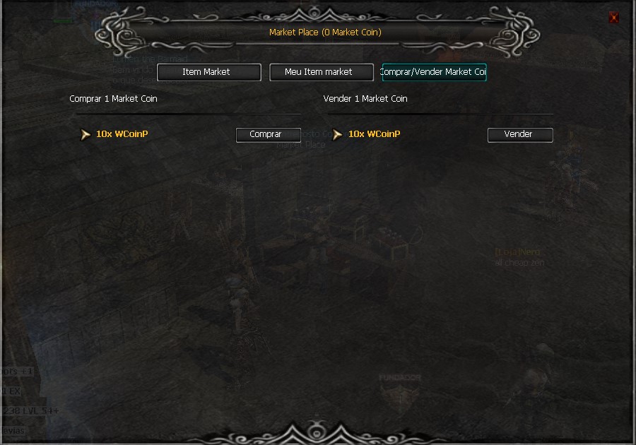 Market Place conversion tab